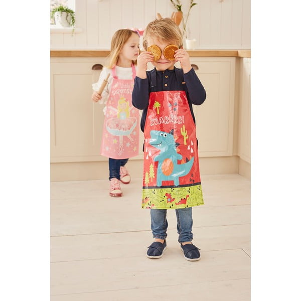 Bombažni otroški predpasnik Cooksmart ® Dinozaver-image-1