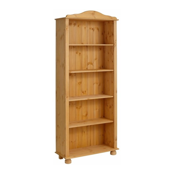 Regal iz masivnega bora v naravni barvi 70x181 cm Ella – Støraa