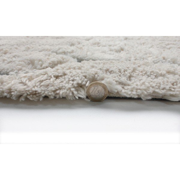Bež in modra ročno tkana preproga Flair Rugs Solitaire Sion, 160 x 230 cm-image-3