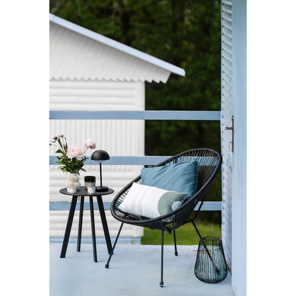 Vrtni stol iz črnega ratana Bonami Selection Avocado-image-1