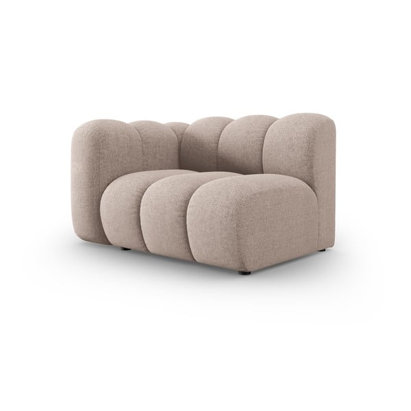 Bež modul za sedežno garnituro (levi kot) Lupine – Micadoni Home-image-2