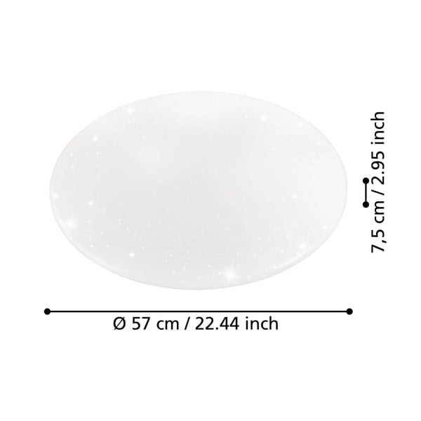 Bela LED stropna svetilka GIRON-S – EGLO-image-3