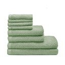 Zeleni hitro sušeči/frotirni bombažni komplet brisač 8 ks Quick Dry – Catherine Lansfield