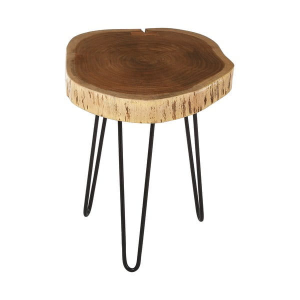 Stranska mizica z mizno ploščo iz akacije 46x48 cm Nandri – Premier Housewares-image-3