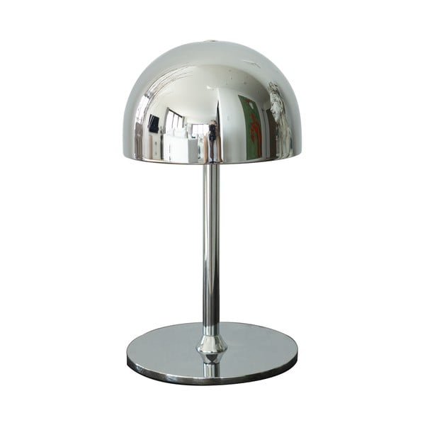 LED namizna svetilka z daljinskim upravljalnikom v srebrni barvi s kovinskim senčilom (višina 22 cm) Tim – Sirius