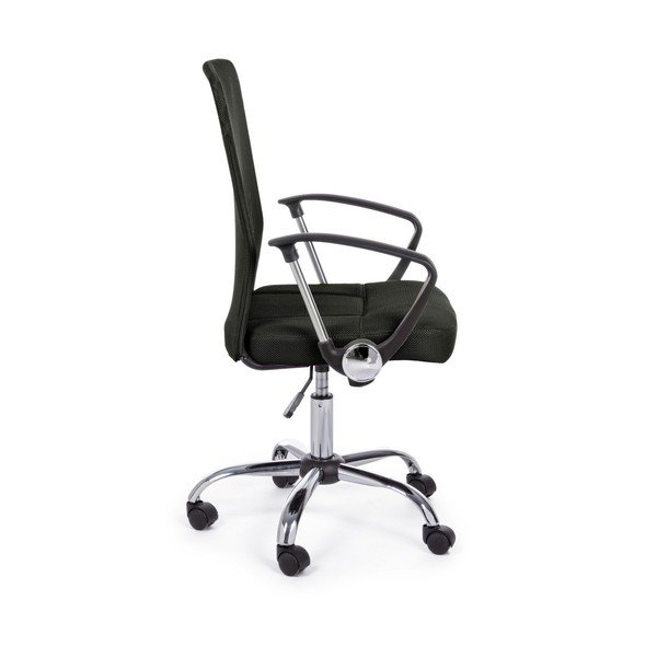 Črn oblazinjen pisarniški stol Brisbane – Yes Everyday-image-2