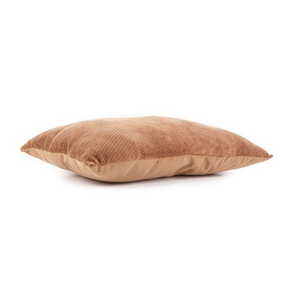 Rjava žametna okrasna blazina PT LIVING Velvet, 60 x 30 cm-image-2