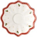 Bel porcelanast krožnik z božičnim motivom Villeroy&Boch, ø 17,5 cm