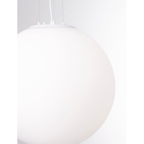 Bela steklena viseča svetilka ø 50 cm Nevoso – Nova Luce-image-4