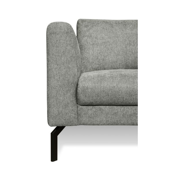 Svetlo siva kotna sedežna garnitura (desni kot) Gomero – Scandic-image-4