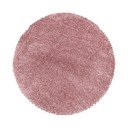 Rožnata okrogla preproga ø 120 cm Fluffy – Ayyildiz Carpets