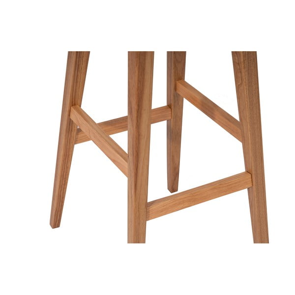 Barski stol iz masivnega kavčukovca v naravni barvi (višina sedeža 75 cm) Club – Bonami Essentials-image-2