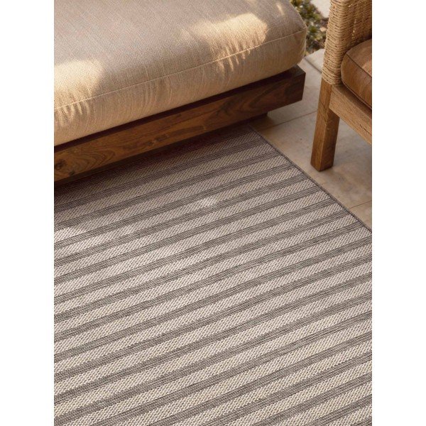 Siva/kremno bela notranja in zunanja preproga 200x300 cm Haringey Linley – Ted Baker-image-3