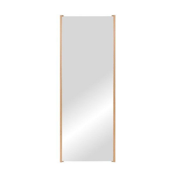 Stensko ogledalo z lesenim okvirjem 60x160 cm Lun – noo.ma