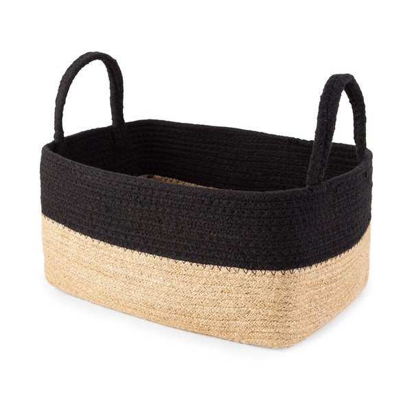 Košara za shranjevanje iz jute in bombaža Compactor Basic, 29 x 20 cm-image-3
