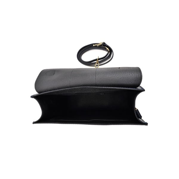 Temno modra usnjena torbica Isabella Rhea, 22 x 27 cm-image-3