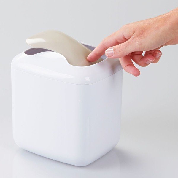 Beli koš za odpadke InterDesign Una-image-3