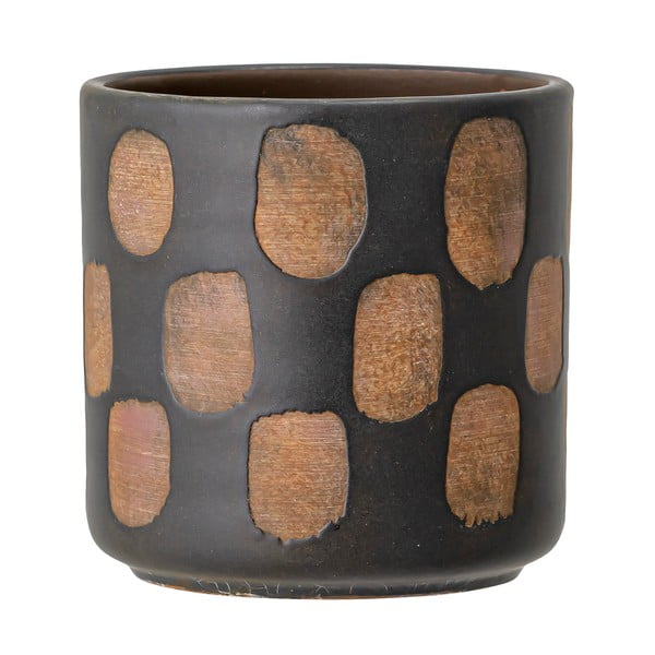 Cvetlični lonček iz terakote Bloomingville Avo Deco, višina 12 cm-image-1