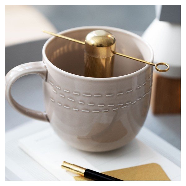 Bež porcelanska skodelica Villeroy & Boch Like It's my moment, 500 ml-image-1