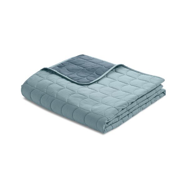 Modro posteljno pregrinjalo Flexa Room, 130 x 230 cm