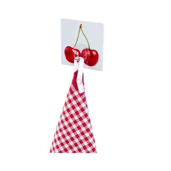 Samonosilni obešalnik Wenko Static-Loc Cherry-image-3