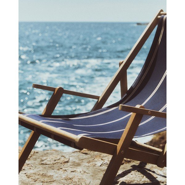 Moder vrtni ležalnik iz masivnega lesa Vilara – Kave Home-image-3