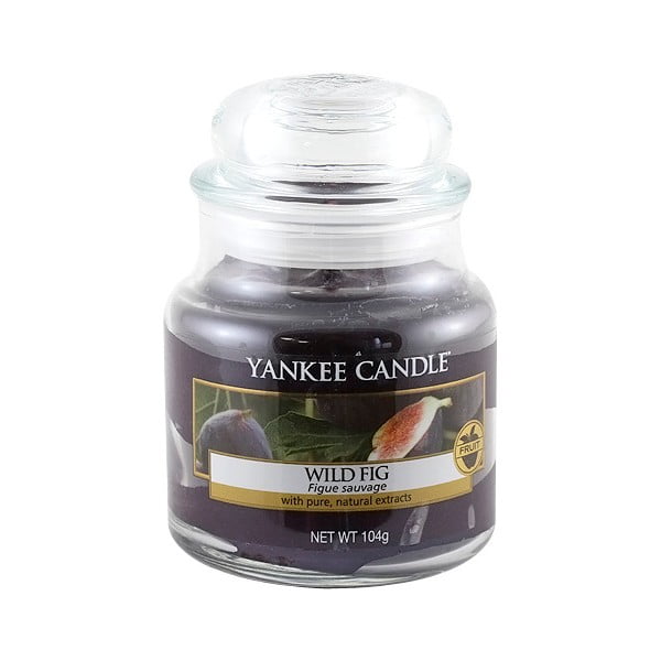 Yankee Candle Wild Fig, čas gorenja 25 - 40 ur