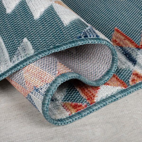 Moder zunanji tekač 80x230 cm Avery Blue – Flair Rugs-image-2