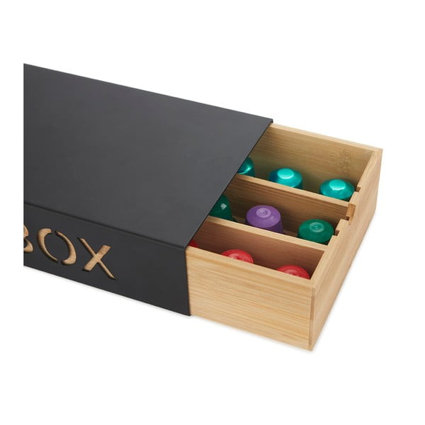 Črno stojalo za kavne kapsule – Balvi-image-1