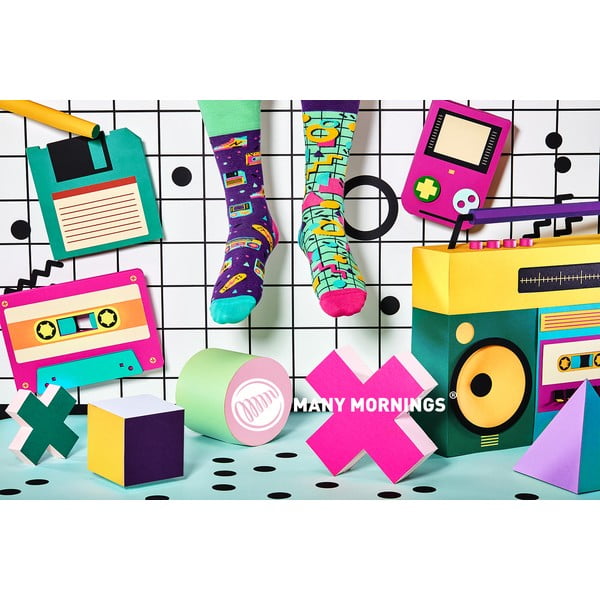 Nogavice Many Mornings Back to the 90s, velikost 39-42-image-1