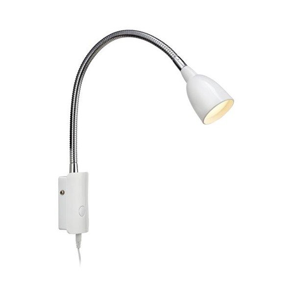 Bela stenska svetilka Tulip – Markslöjd