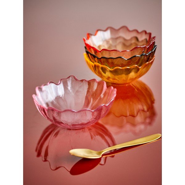 Steklene skledice v kompletu 4 ks za sladoled 120 ml Kana – Bloomingville-image-1