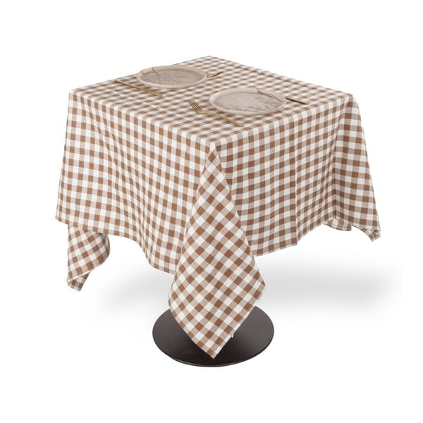 Bombažen namizni prt 150x150 cm Gingham – Tiseco Home Studio