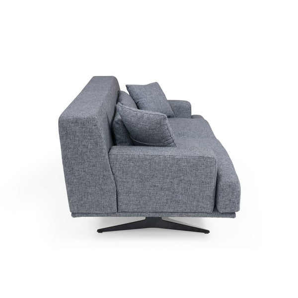 Temno siva sedežna garnitura 200 cm Bentley – Balcab Home-image-4