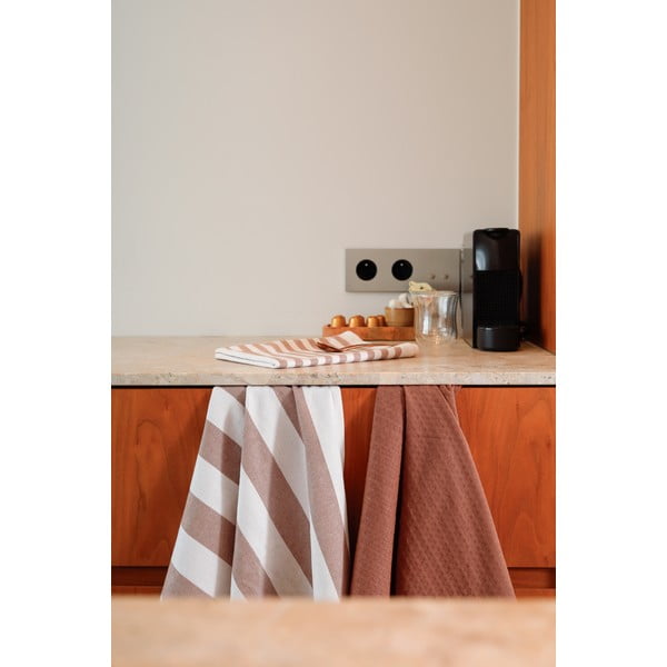 Bombažne kuhinjske krpe v kompletu 3 ks 51x74 cm Marra – Tiseco Home Studio-image-4