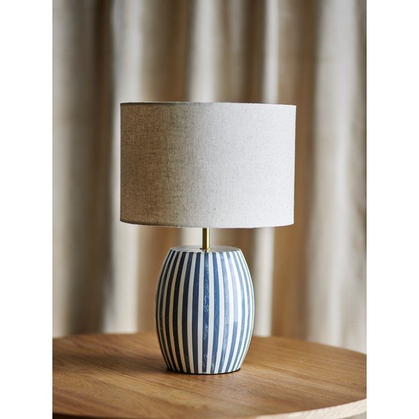 Bela/siva LED namizna svetilka (višina 47 cm) Tali – Bloomingville-image-3