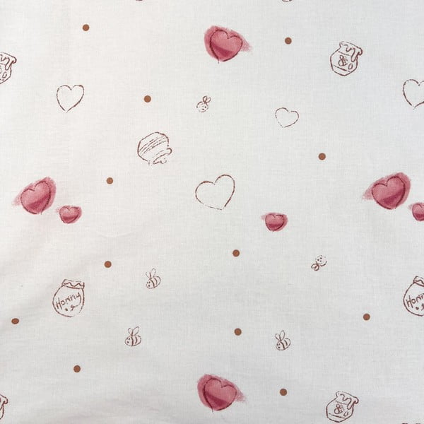 Bela bombažna otroška posteljnina za otroško posteljico 100x135 cm WTP "Birthday party" – Jerry Fabrics-image-4