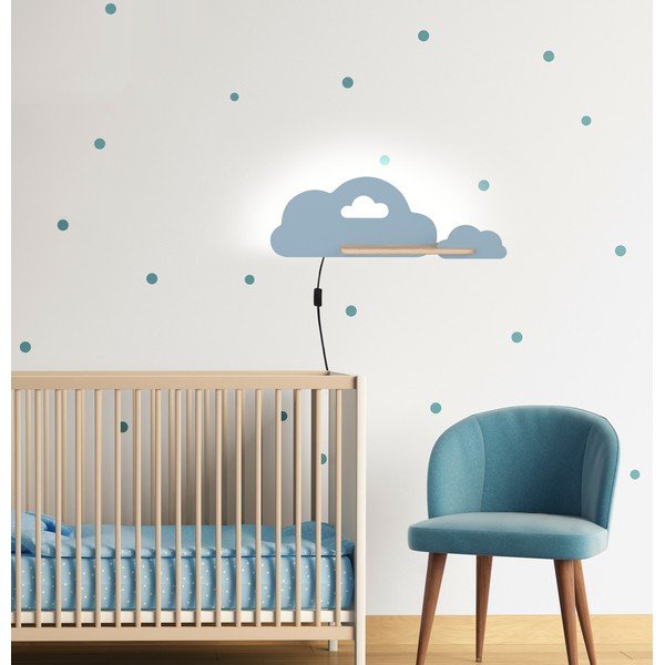 Modra otroška svetilka Cloud – Candellux Lighting-image-1