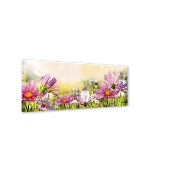Slika Styler Glas Flowers Astry, 50 x 125 cm-image-2