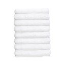 Bela frotirna bombažna brisača 50x70 cm Inu – Zone