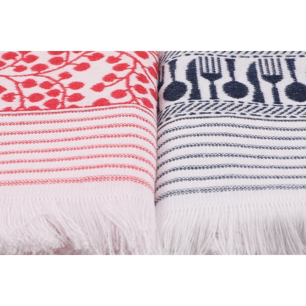 Bombažne kuhinjske krpe v kompletu 6 ks 40x60 cm Pecete – Foutastic-image-4