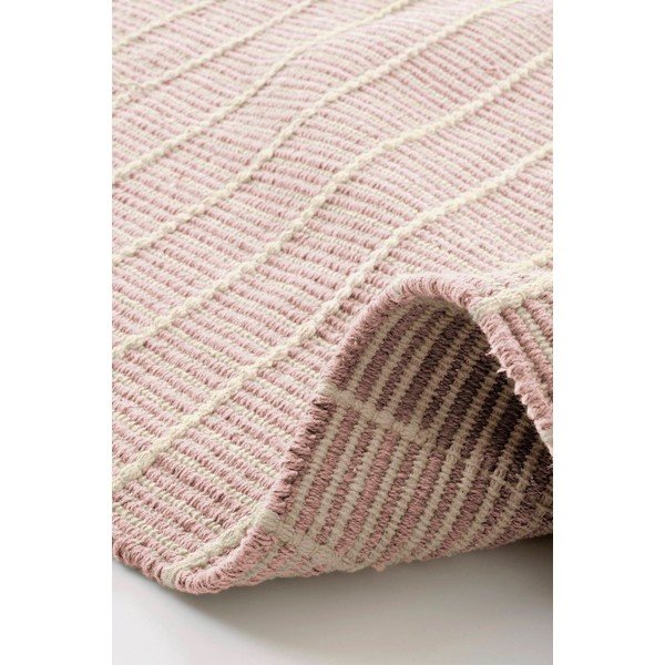 Rožnat ročno tkan bombažen tekač 80x150 cm Irma – Jotex-image-2
