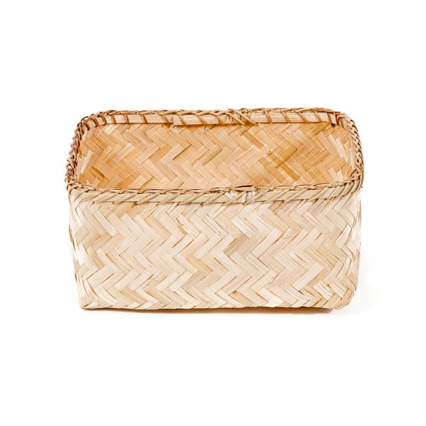 Košara za shranjevanje iz bambusa Compactor Halong Basket, 30 x 15 cm-image-2