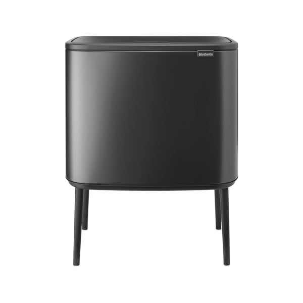 Temno siv jeklen koš za smeti na dotik 36 l Bo Touch Bin – Brabantia-image-3