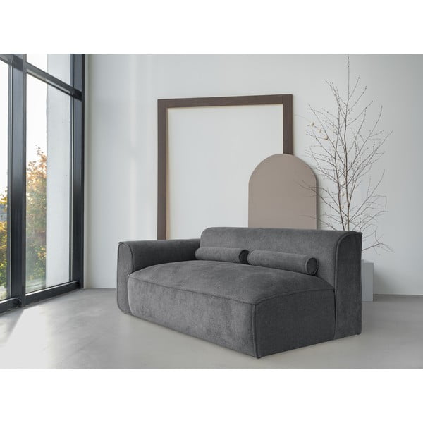 Siv modul za sedežno garnituro (levi kot) Flex Felix – Miuform-image-1