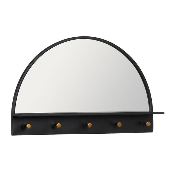 Stensko ogledalo z obešalnikom 69x43 cm – Ixia-image-2