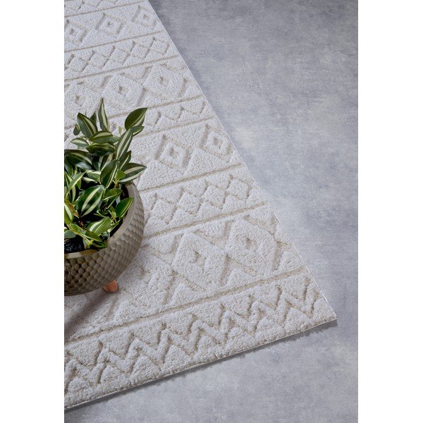 Kremno bel tekač 80x240 cm Itinerance Cream White – Elle Decoration-image-2