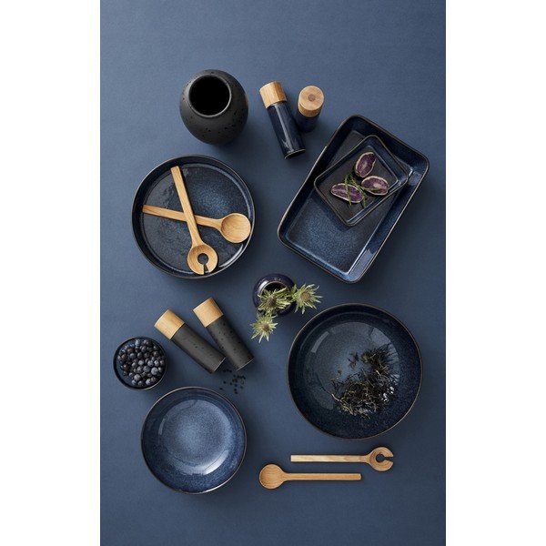 Temno moder keramičen komplet mlinčkov za poper in sol 2 ks Gastro Blue – Bitz-image-1