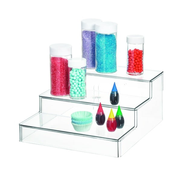 Prozorno stojalo iDesign The Home Edit, 26 x 29,2 cm-image-3