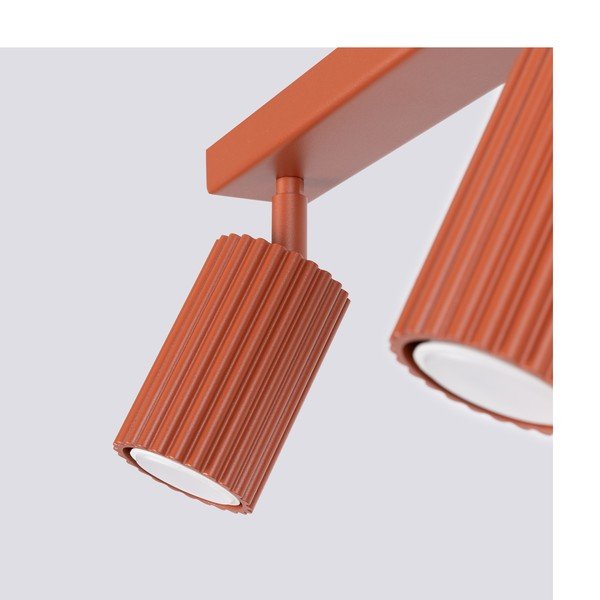 Opečnato oranžno točkovno svetilo 6,5x45 cm Gleam – Sollux-image-1